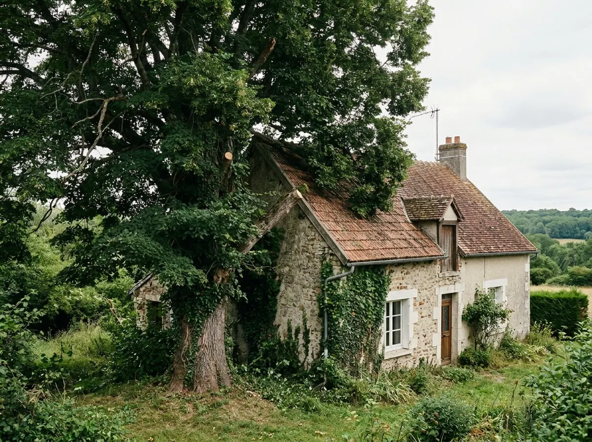 Élagage près d’une habitation – après intervention